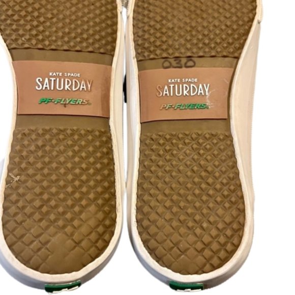 Kate Spade Saturdays PF Flyers Cap Toe Sneakers - Green/Blue/Purple - 8 - Picture 8 of 10